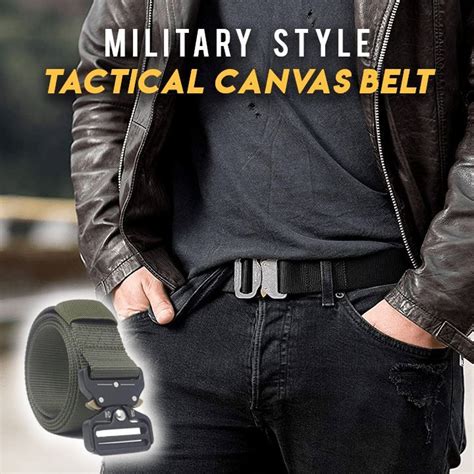 Military Style Tactical Canvas Belt Check More At Https E Shaper