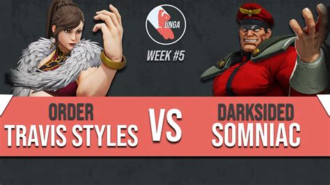 ORDER Travis Styles Chun Li Vs DS Somniac M Bison SFV S2