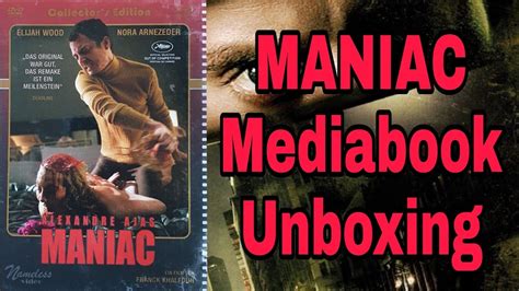 MANIAC Mediabook Cover B Retro Unboxing Nameless YouTube