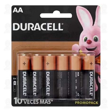 Pilas Duracell Alcalinas Aa Pzas