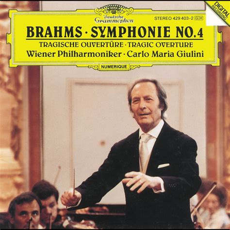 Brahms Symphony No Tragic Overture Wiener Philharmoniker