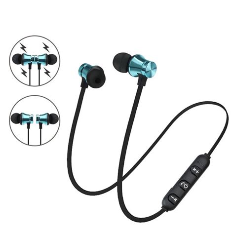 XT11 Magnetic Bluetooth 4 2 In Ear Headset Hands Free Noise Reduction