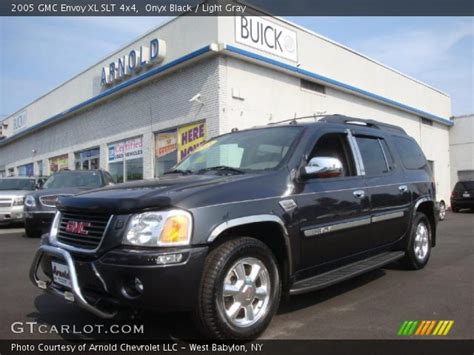 Onyx Black 2005 GMC Envoy XL SLT 4x4 Light Gray Interior GTCarLot