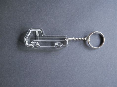 Vintage Ford Keychain Econoline Truck Key Chain Back Pack Etsy