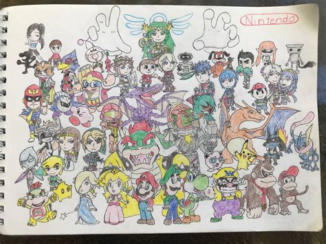 Nintendo Crossover (Reuploaded) by The0118 on DeviantArt