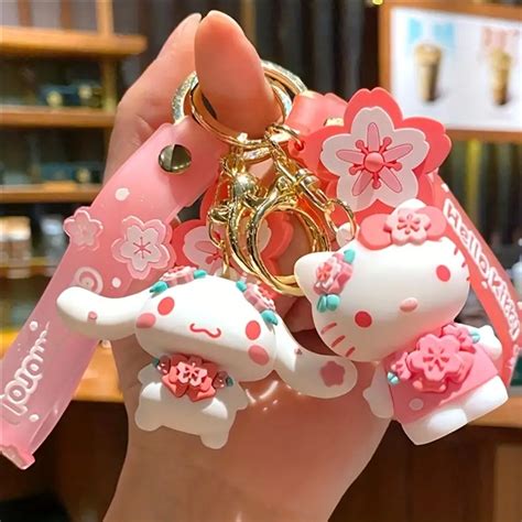 Kawaii Sanrio Design Acess Rios Para Bolsas Chaveiros De Viagem Da