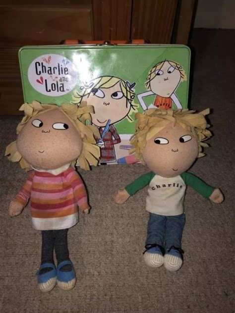 Charlie And Lola Soft Toy Plush Wire Talking Poseable Doll Cbeebies