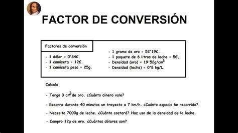 Factor De Conversi N Matem Ticas Eso Cambio De Unidades Longitud