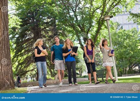 University Students On Campus Stock Photography Image 22600142