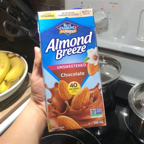 Blue Diamond Unsweetened Chocolate Almond Milk Review Abillion