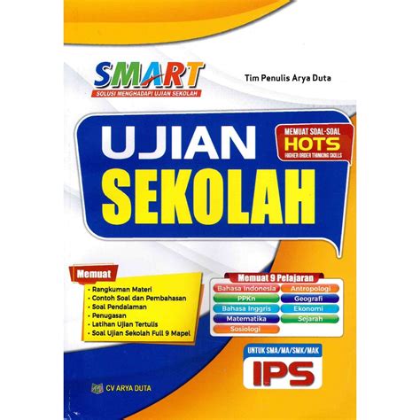 Jual Buku Smart Ujian Sekolah Sma Ma Smk Mak Ips Solusi Menghadapi