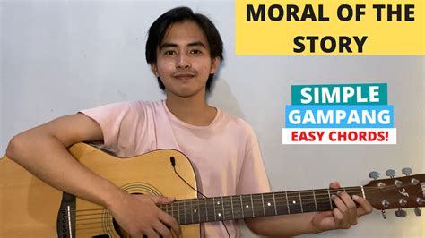 CHORD SIMPLE GAMPANG Moral Of The Story Ashe Tutorial Gitar Easy