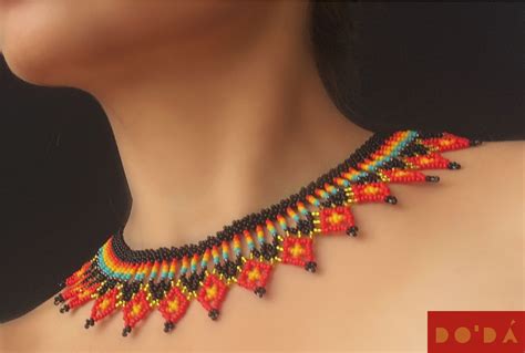 Hand Beaded Embera Necklaces The Finest Colombian Craft For A