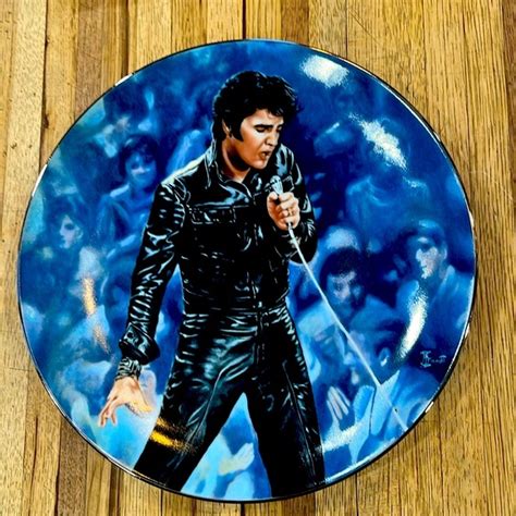 Other Elvis Presley Collector Plate 68 Comeback Special Poshmark