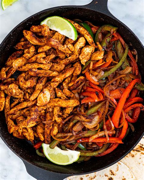 Easy Chicken Fajitas Jo Cooks