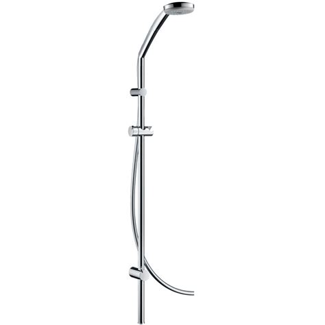 Hansgrohe Croma 100 Chrome Multi Shower Set With Rail Unicareno Lift