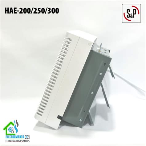 Extractor De Aire Pared Y Cristal SYP HAE 200 Electroviento