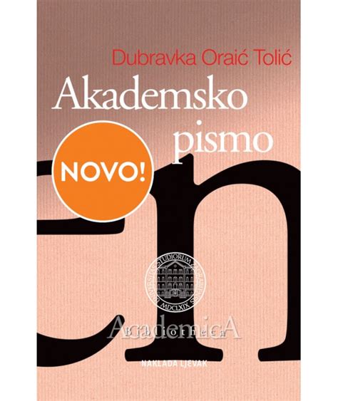 Akademsko Pismo Drugo Izdanje Knji Ara Ljevak