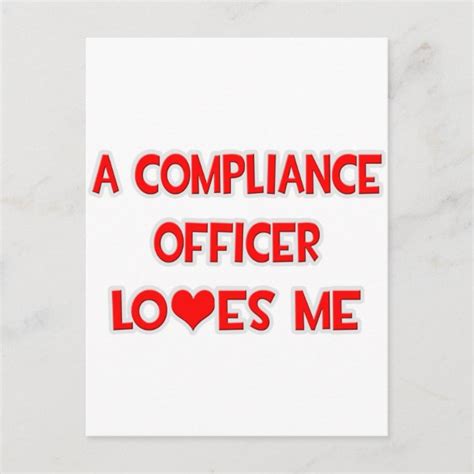 Compliance Officer Humor Postcards No Minimum Quantity Zazzle