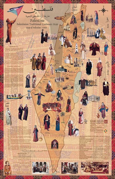 Map Of Historic Palestine And Popular Fashion This Week In Palestine