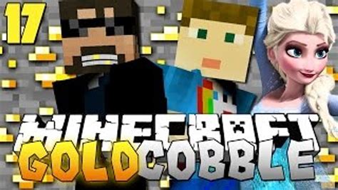 Minecraft Gold Cobblestone Modpack Elsa And Crainer [17] Видео