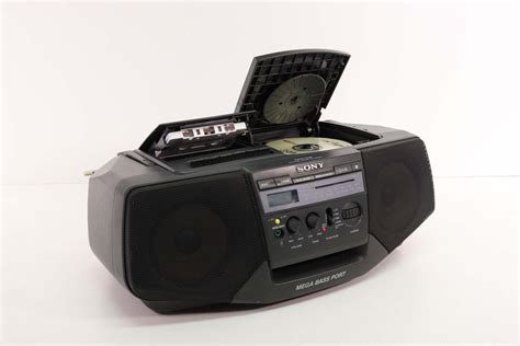 Sony Cfd V15 Cd Player Radio Cassette Corder Portable Boombox