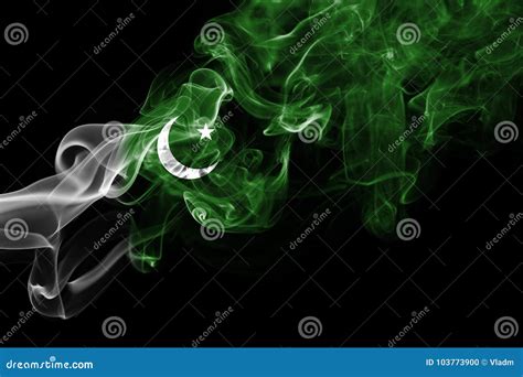 Pakistan Smoke Flag Stock Photo Image Of Banner Dynamic 103773900