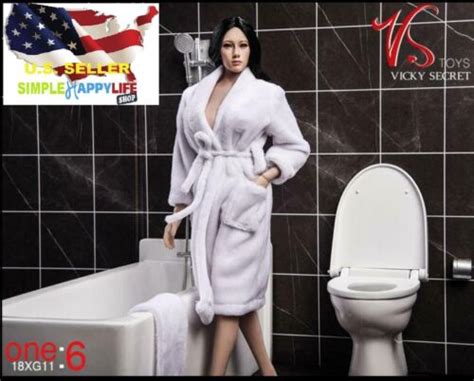 Vstoys Bath Robe Towel Set For Phicen Hot Toys Kumik Female Figure Usa Ebay