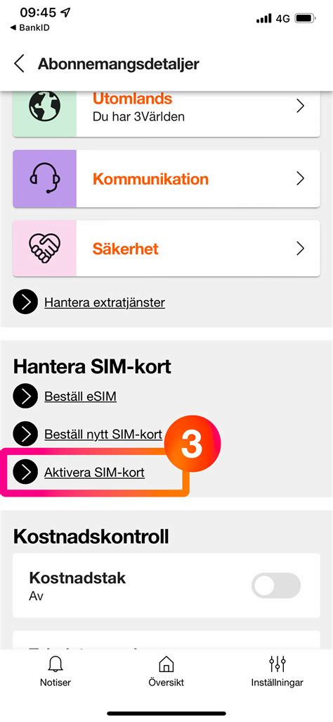 Aktivera Nytt Sim Kort Tre Community