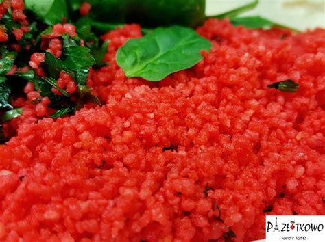 PazŁotkowo Przepis Wegański Czerwony Kuskus W 5 Minut Recipe Vege Red Couscous In 5 Minutes