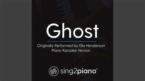 Ghost Originally Performed By Ella Henderson YouTube Music