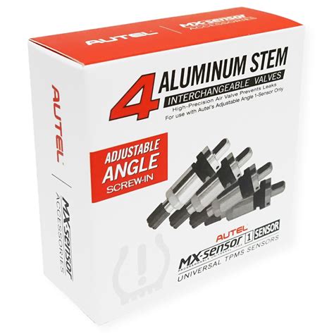 Autel 4 Pack Of Aluminum Adjustable Angle Valves 500020