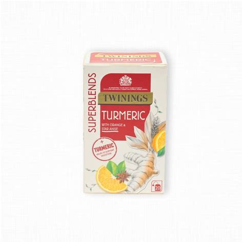 Twinings Superblends Turmeric Orange Star Anise Tea Scab Pharmacy Limited