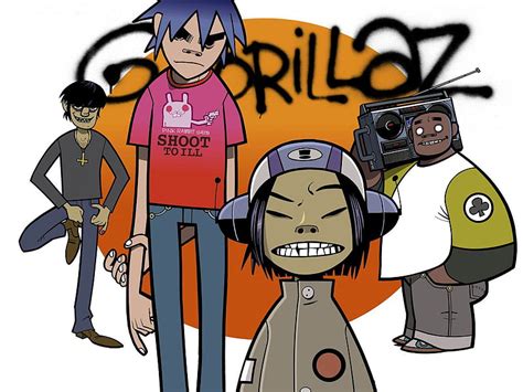 Gorillaz 2d Noodle Murdoc Russel Hd Wallpaper Peakpx