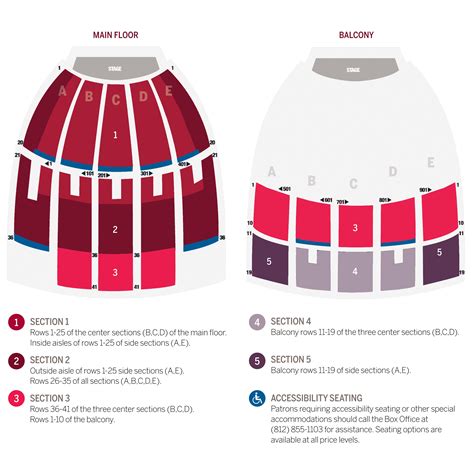 Iu Auditorium Seating Chart