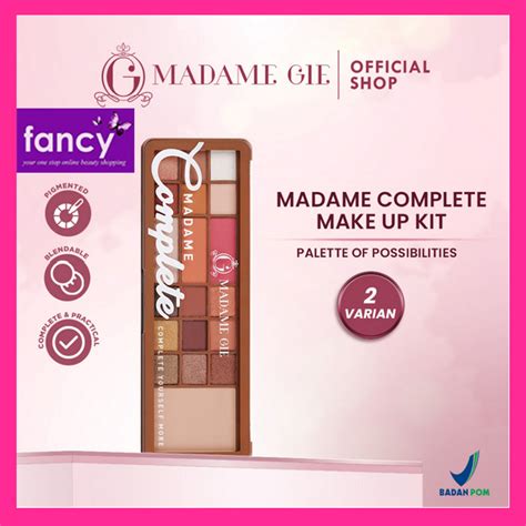 Jual Madame Gie COMPLETE Make Up Kit Face Pallete NAKED EARTH Shopee Indonesia