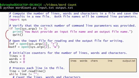 Python Programming Tutorial WordCount Py YouTube