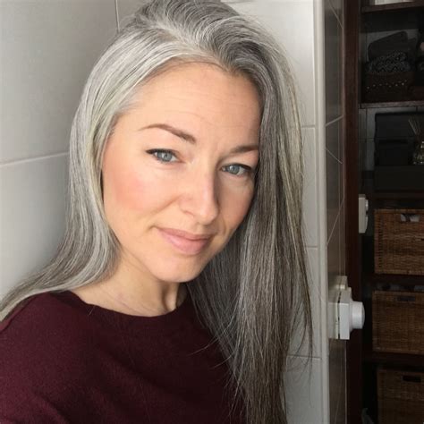 Grey Is The New Blonde Four Years Now Natural Gray Hair Long Gray Hair Natural Hair Growth