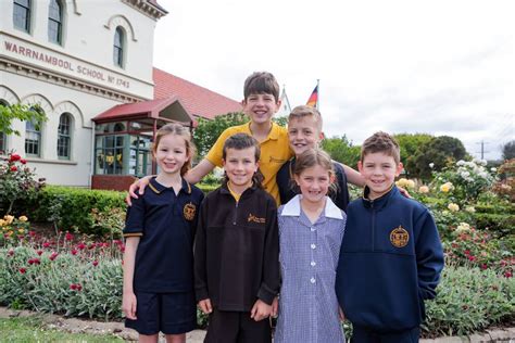 Warrnambool Primary School Changes From Brown Uniform To Navy The