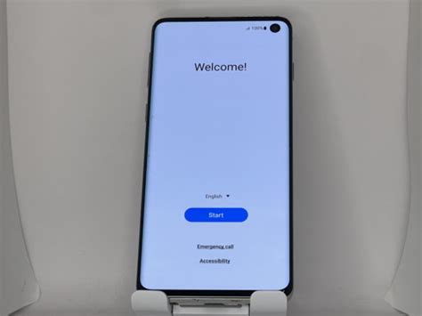 Samsung Galaxy S10 SM-G973U 128GB Prism White US Cellular Unlocked ...