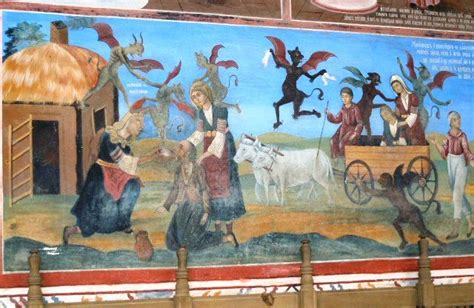 Bulgarie Monastère de Rila Octobre 2016 Mural painting The