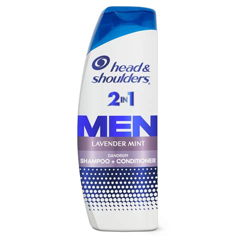 Head Shoulders Mens 2 In 1 Dandruff Shampoo And Conditioner Lavender