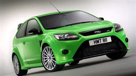 Car Ford Green Cars Ford Focus RS Ford Focus RS Mk2 Wallpaper ...