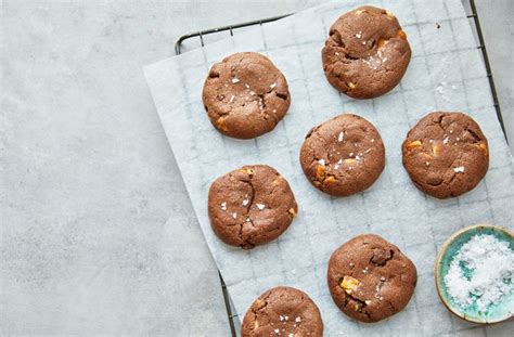 3 Ingredient Triple Chocolate And Toffee Cookies Tesco Real Food