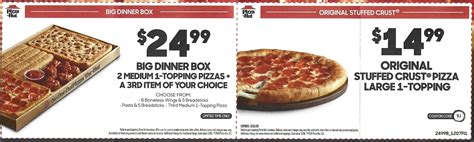 Pizza Hut Coupons Expires