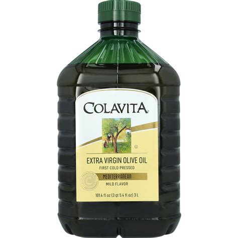 Colavita Mediterranean Extra Virgin Olive Oil 3 Liter 4case