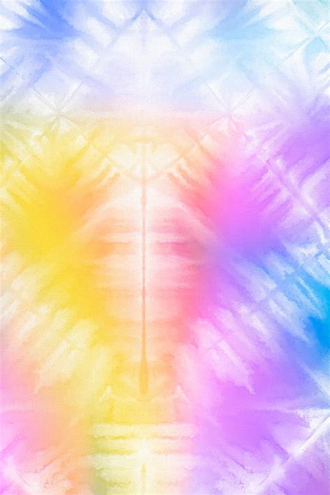 Pastel Rainbow Tie Dye Background