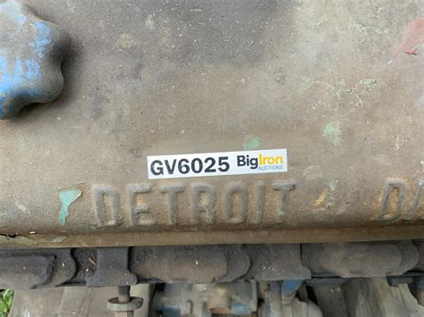 Detroit V-8 Diesel Engine BigIron Auctions