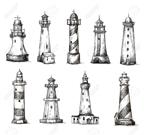 Resultado De Imagen Para Dibujos De Faros Lighthouse Drawing