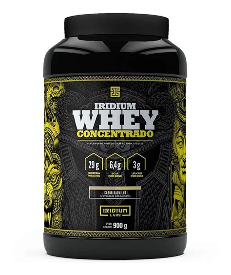 Whey Protein Concentrado 900g Wpc Iridium Labs R 70 80 Em Mercado